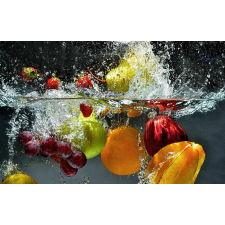  Blueback MAT Tapéta, Gyümölcsök a vízben, 250 x 200 cm tapéta, díszléc és más dekoráció