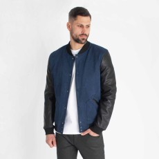  Blueberry Bomber Jacket