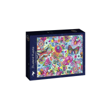 Bluebird 1000 db-os puzzle - Fleurs et Papillons (90793) puzzle, kirakós