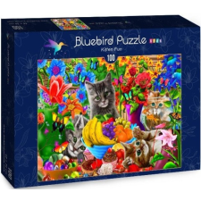 Bluebird 100 db-os puzzle - Kitten Fun (70393) puzzle, kirakós