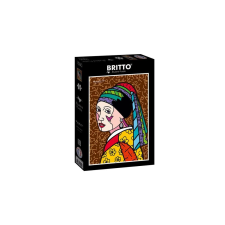 Bluebird 1500 db-os puzzle - Romero Britto - Dutch icon (90022) puzzle, kirakós
