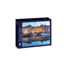  Bluebird 500 db-os puzzle - Nyhavn by Nightfall, Copenhagen (90992) puzzle, kirakós