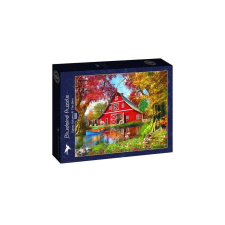 Bluebird 500 db-os puzzle - Sunny Autumn At The Barn (90687) puzzle, kirakós