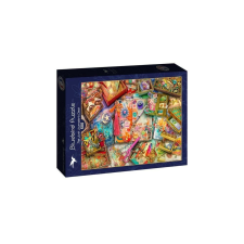 Bluebird 500 db-os puzzle - The Junk Journaler's Desk (90911) puzzle, kirakós