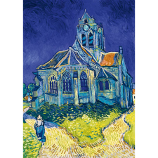Bluebird Puzzle Art by Bluebird 1000 db-os puzzle - Vincent Van Gogh: The Church in Auvers-sur-Oise, 1890 - 60089 puzzle, kirakós