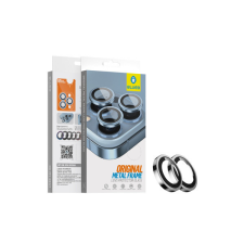 Blueo METAL HD KAMERAVÉDŐ ÜVEGFÓLIA IPHONE 17 6.3 EZÜST mobiltelefon kellék