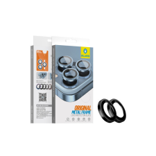 Blueo METAL HD KAMERAVÉDŐ ÜVEGFÓLIA IPHONE 17 AIR 6.6 FEKETE mobiltelefon kellék