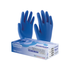 BLUERACER/XL Egyszer használatos nitril vizsgálókesztyű púdermentes (100 db/doboz) XL védőkesztyű