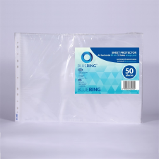 BLUERING 20 db/csomag GENA380BLUER A3 fekvő 80 micron lefűzhető, narancsos Genotherm lefűző