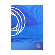 BLUERING Beírókönyv A4, 96lap, keményfedeles, egyszínű, ABC regiszteres Bluering vonalas füzet