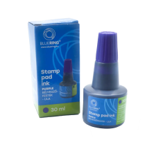 BLUERING bélyegzőfesték, 30 ml, lila bélyegző
