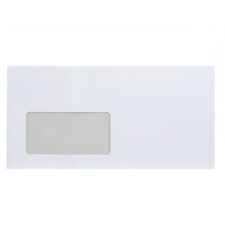 BLUERING Boríték LA4 szilikonos bal ablak 45x90mm 110×220mm B20A15 boríték