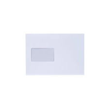 BLUERING Boríték LC/5 szilikonos bélésnyomott bal ablak 45x90mm 162x229mm B20A60 Bluering® fehér boríték