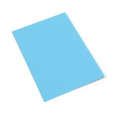 BLUERING Dekor karton 2 oldalas 48x68cm, 300g. 25ív/csomag, Bluering® világoskék fénymásolópapír