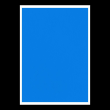 BLUERING Etikett címke, 210x297mm, 1 címke/lap kék (5999093878557) etikett