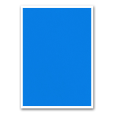 BLUERING Etikett címke, 210x297mm, 1 címke/lap kék Bluering® etikett