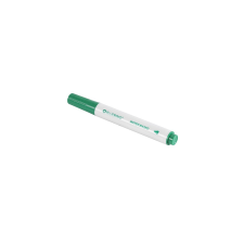 BLUERING Flipchart marker rostirón vizes kerek végű 3mm, Bluering® zöld filctoll, marker
