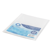 BLUERING Genotherm lefűzhető, A4, 120 micron víztiszta Bluering® 25 db/csomag, irattartó
