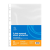 BLUERING Genotherm lefűzhető, A4, 60 micron kétoldalt (felül és belül) nyitott narancsos Bluering® 100 db/csomag,