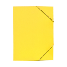 BLUERING Gumis mappa A4, 300g. karton sarok gumírozással Bluering®, sárga mappa