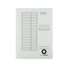 BLUERING Gyorsfűző A4, 230g. karton Bluering® fehér lefűző
