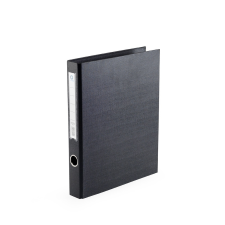 BLUERING Gyűrűskönyv A4, 3,5cm, 2 gyűrűs PP/PP Bluering® Prémium fekete gyűrűskönyv