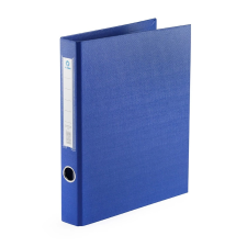 BLUERING Gyűrűskönyv A4, 3,5cm, 4 gyűrűs PP/PP Bluering® Prémium kék gyűrűskönyv