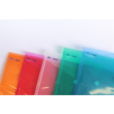BLUERING Irattartó tasak A5, PP patentos Bluering® transzparens irattartó