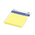 BLUERING Jegyzettömb öntapadó, 76x76mm, 80lap, Bluering® , neon sárga