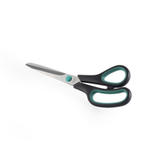 BLUERING olló 21cm fekete-zöld (5999093835598) (5999093835598) olló