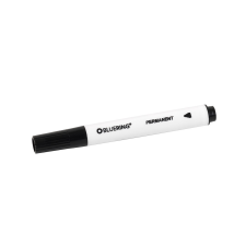 BLUERING Permanent marker 3mm, kerek végű Bluering® fekete filctoll, marker