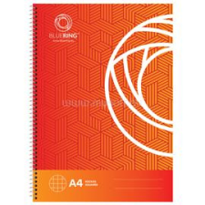 BLUERING Spirálfüzet A4, 70lap BlueringR kockás (BLUERING_BLUER70KOCK) füzet
