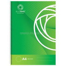 BLUERING Spirálfüzet A4, 70lap, BlueringR sima (BLUERING_BLUER70SIMA) füzet