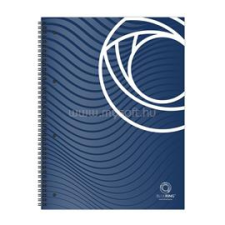 BLUERING Spirálfüzet A4, 80lap, perforált lyukasztott BlueringR vonalas (BLUERING_BR897732) füzet