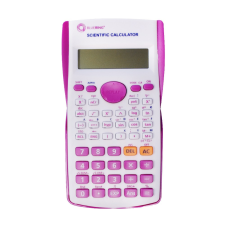 BLUERING Számológép tudományos 240 funkciós, Bluering® rózsaszín számológép
