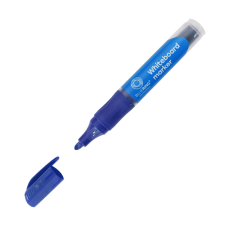 BLUERING Táblamarker 3mm, kerek, cserélhető betétes, Bluering kék filctoll, marker