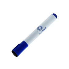 BLUERING Táblamarker 3mm, mágneses, táblatörlővel multifunkciós Bluering® kék filctoll, marker
