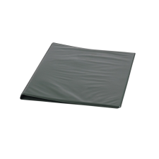 BLUERING Villámzáras mappa A4, műanyag Bluering®, zöld mappa