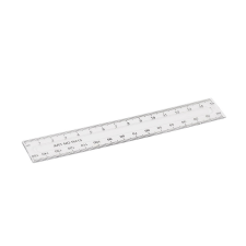 BLUERING Vonalzó 15cm, műanyag Bluering® vonalzó
