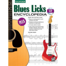  Blues Licks Encyclopedia: Over 300 Guitar Licks, Book & CD – Wayne Riker idegen nyelvű könyv