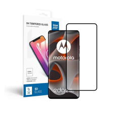 BlueStar Blue Star Motorola Edge 50 Pro tempered glass kijelzővédő üvegfólia, fekete mobiltelefon kellék