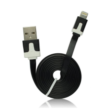 BlueStar USB - IPHO 5/5C/5S/6/6 Plus/iPAD Mini vékony kábel (fekete) tablet kellék
