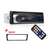  Bluetooth autórádió távirányítóval, AUX/USB/SD porttal, 1 DIN