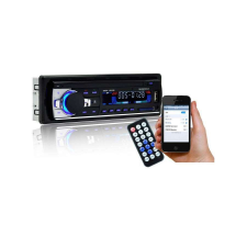  Bluetooth autórádió távirányítóval, MP3 lejátszás, USB/SD porttal autórádió