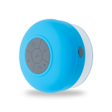  Bluetooth hangszóró: Forever BS-330 - kék bluetooth hangszóró 3W, cseppálló hordozható hangszóró