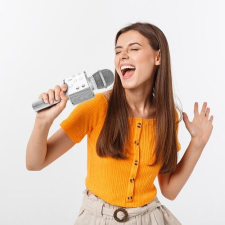 Bluetooth Karaoke mikrofon WS-858 (P) játékhangszer