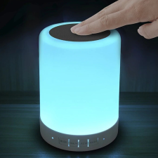  Bluetoothos LED éjjeli lámpa, hangszóróval világítás
