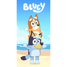 Bluey Coastal Fun fürdőlepedő, strand törölköző 70x140cm lakástextília