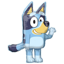 Bluey fólia lufi 81 cm party kellék