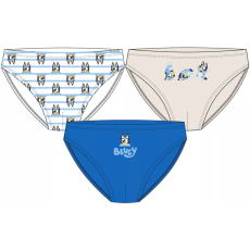  Bluey gyerek fehérnemű, alsó 3 darab/csomag 110/116 cm
